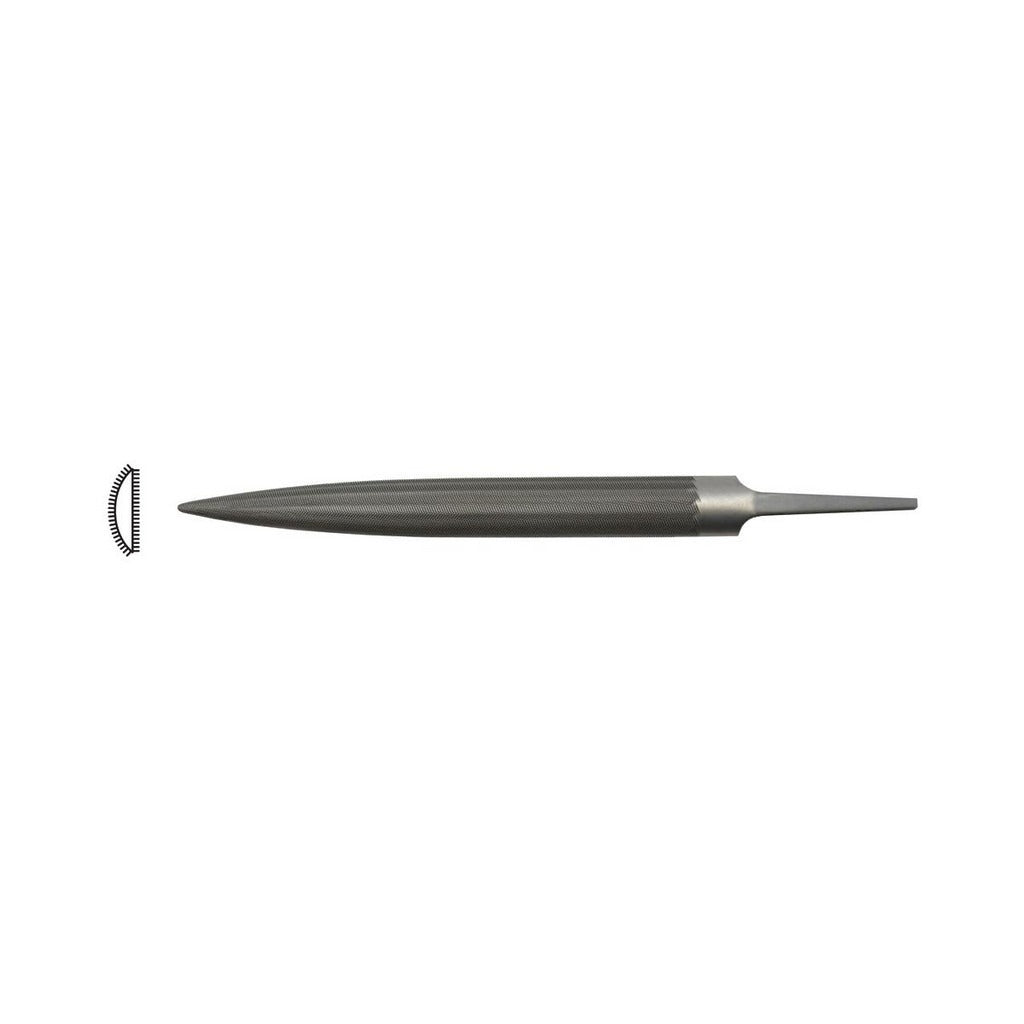 GROBET USA Grobet 31.123 Swiss-pattern Half Round File 10in Cut 0