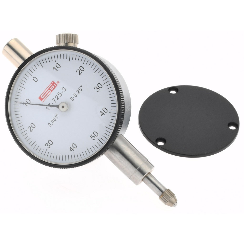 SPIROTHERM Spi CMS160726050 Dial Drop Indicator 0.25 in Range