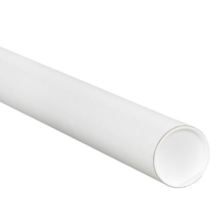 BSC PREFERRED Bsc Preferred P2526W White Mailing Tubes 34-pack