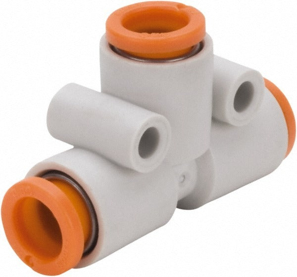 SMC Smc Pneumatics KQ2T07-00A Union Tee Fitting 1/4 in Od 145 Psi