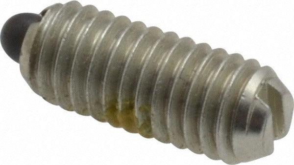 VLIER Vlier M52P Threaded Spring Plunger 10-32 Steel Locking
