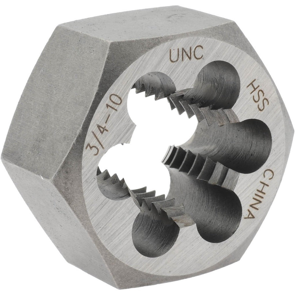 VALUE COLLECTION Value Collection 367-0481 Hex Rethreading Die 3/4-10 Hss Unc