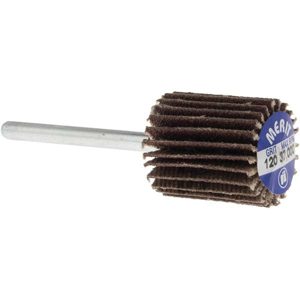 MERIT Merit Abrasives 08834137542 Mounted Flap Wheel 120 Grit
