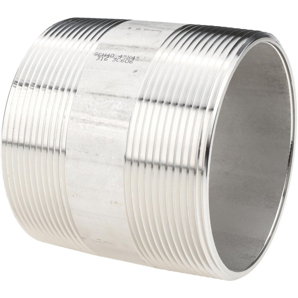 VALUE COLLECTION Value Collection 6BN4X4 Ss Pipe Nipple Sch 40 Npt