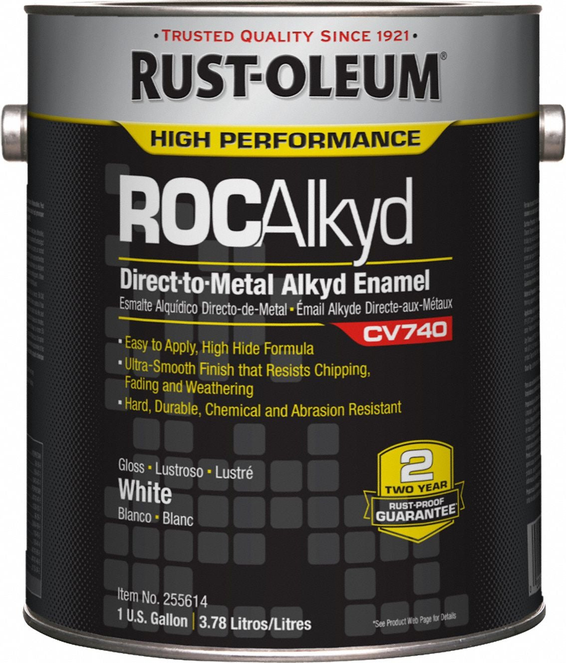 RUST-OLEUM Rust-Oleum 255614 CV740 System 100 VOC DTM Alkyd Enamel 1 Gal (2/Case)