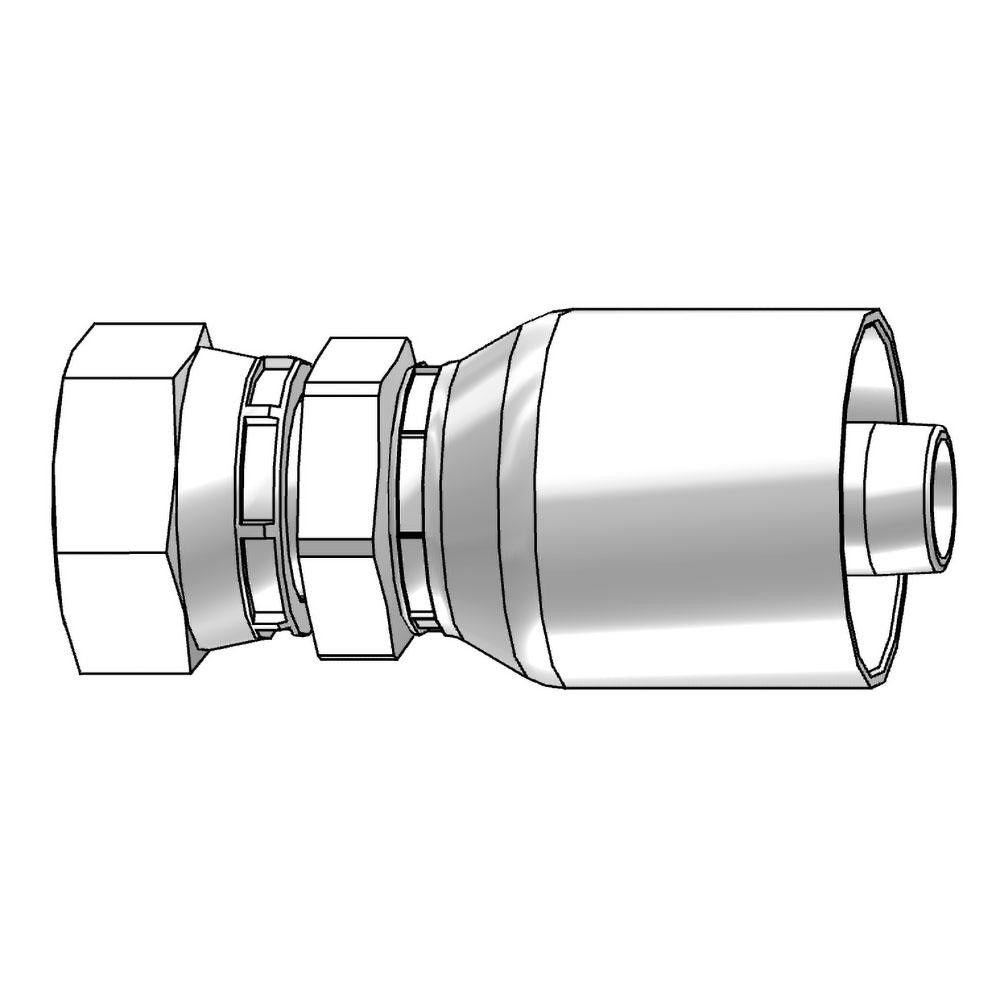 PARKER Parker 10743-8-8 Hydraulic Hose Female Swivel Fitting