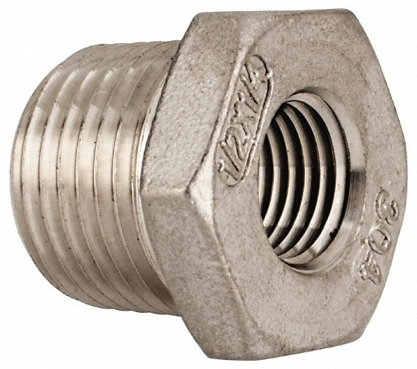 MERIT BRASS Merit Brass K414-0804 Pipe Bushing 1/2 X 1/4 in 304 Ss