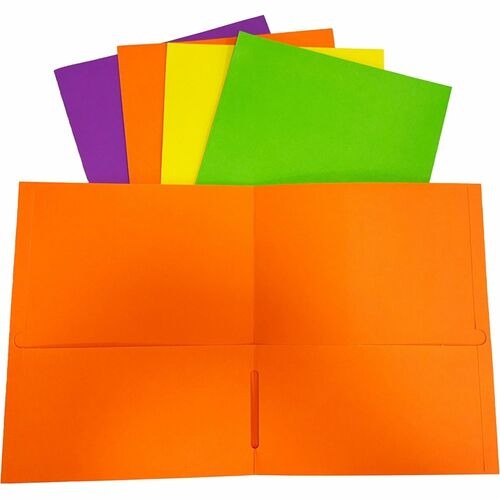 SPARCO Sparco SPR78548 Two-pocket Portfolio Folder Box of 25