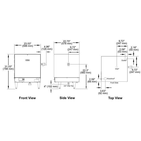 HATCO Hatco S.36 480V 3PH Booster Water Heater 36 kW (16 Gallon)