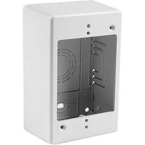 HELLERMANN TYTON Hellermanntyton TSRW-JB2 Single Gang Junction Box White