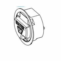 Woodford RB67BX Round Box/Door Assembly For Use With Model 65 B65 and RB65 Anti-Siphon Freezeless Wall Hydrant