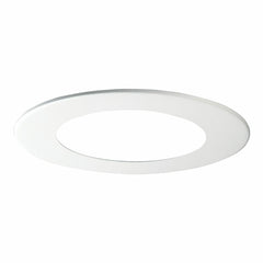 Halo OT403P Oversized White Plastic Trim Ring 6 in ID x 8 in OD