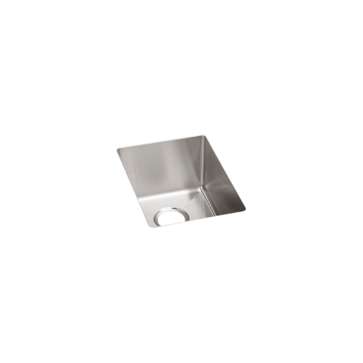 Elkay ECTRU12179T Crosstown 18 Gauge Stainless Steel 13-1/2 x 18-1/2 x 9 Single Bowl Undermount Bar Sink