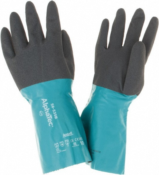 ANSELL Ansell 58535B100 Chemical Resistant Nitrile Gloves