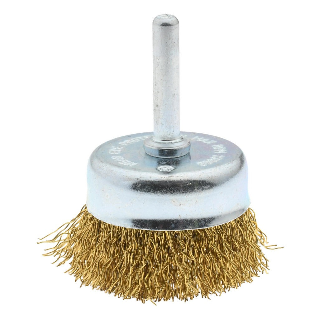 VALUE COLLECTION Value Collection 3105006335 Cup Brush 2in Brass Crimped