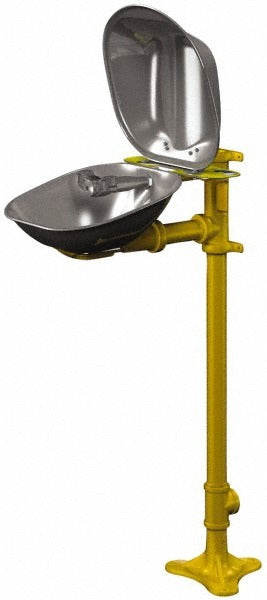 BRADLEY Bradley S19214DC Pedestal Mount Eyewash Station