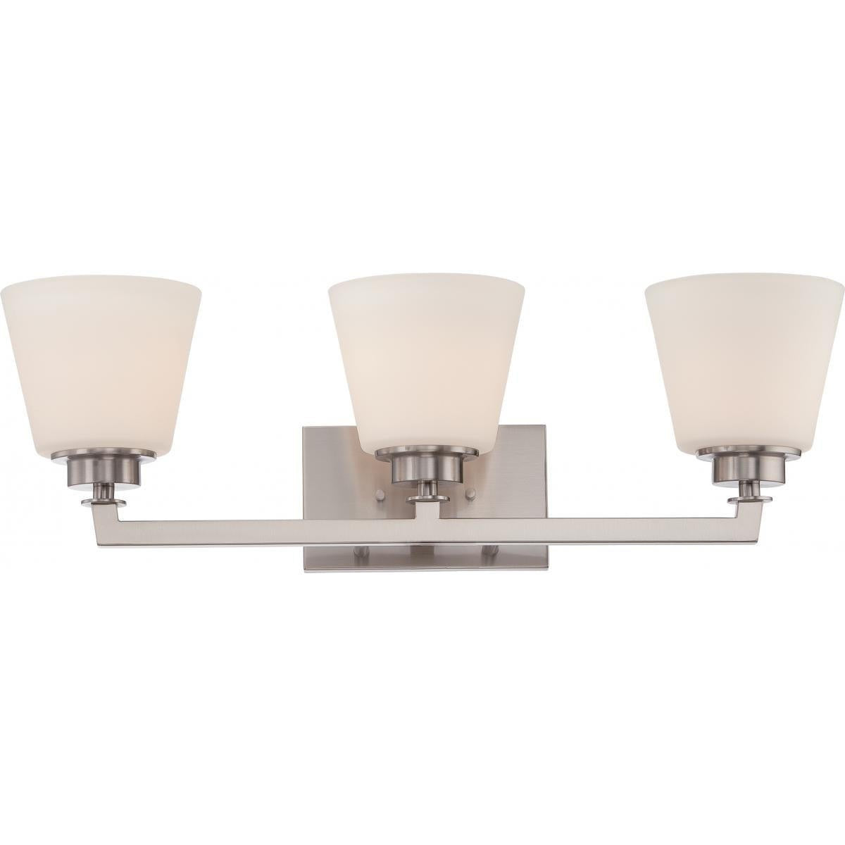 SATCO-NUVO Satco-Nuvo 60/5453 Mobili Three-Light Vanity Fixture 100W (25 in) 60-5453