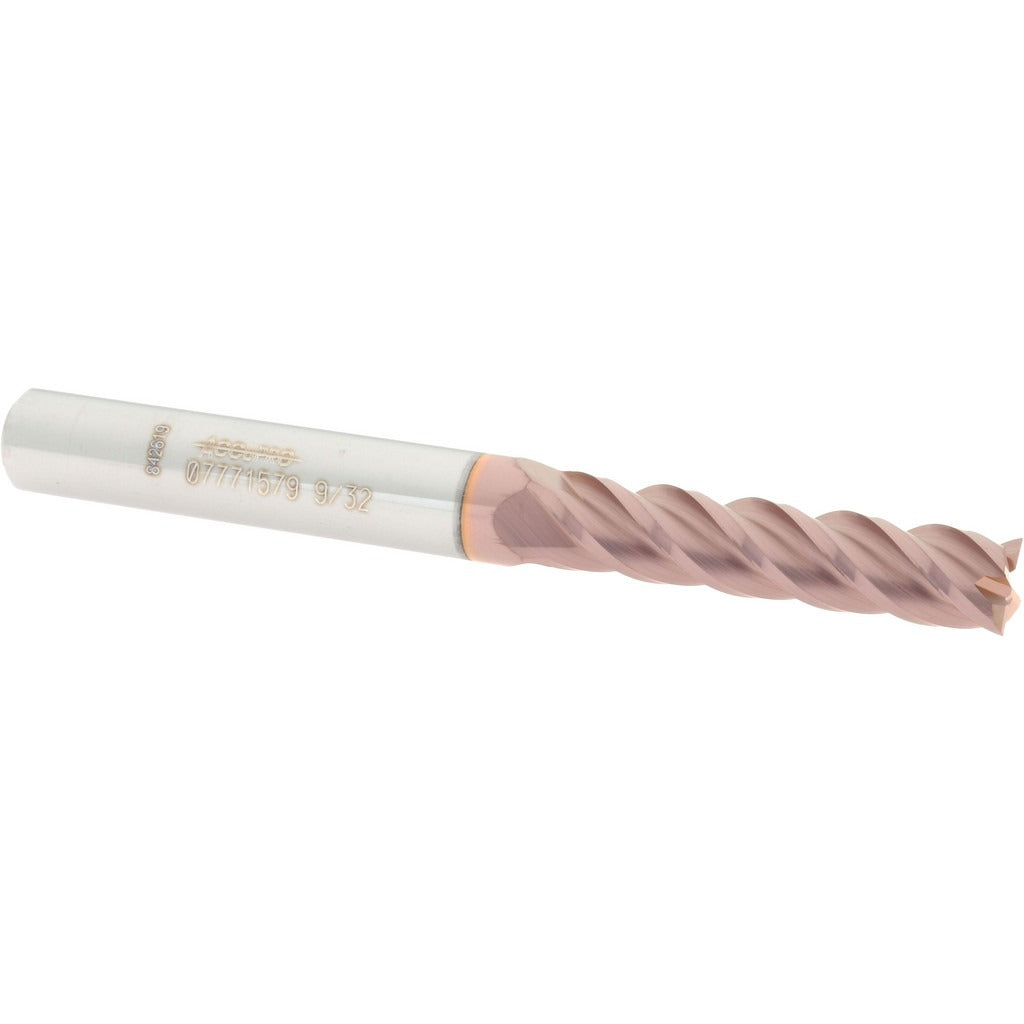 ACCUPRO Accupro 12183406 Square End Mill 9/32 in 4 Flute Carbide