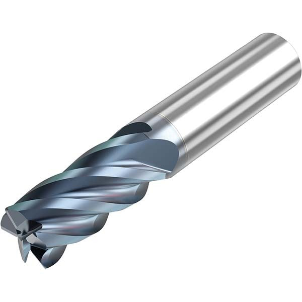 SECO TOOLS Seco 10008598 Corner Radius End Mill 3/8 in 5 Flute Carbide