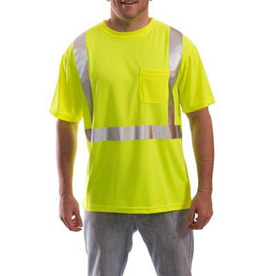 TINGLEY Tingley Rubber S75022.SM Class 2 Hi-vis T-shirt Small