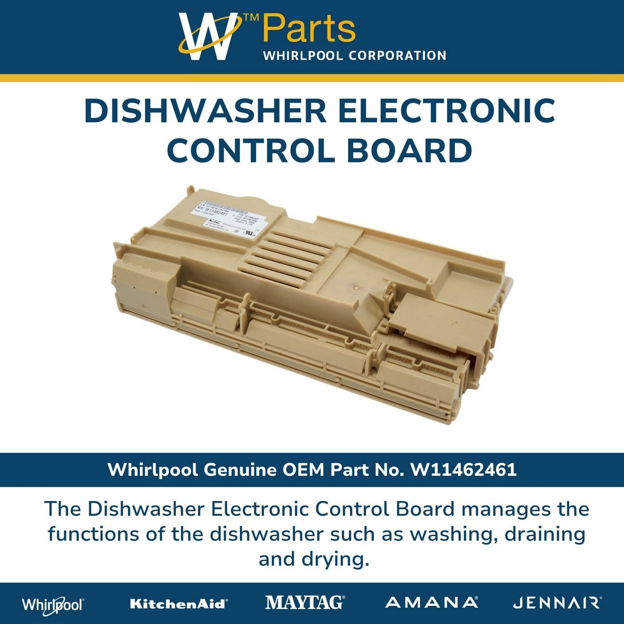 WHIRLPOOL Whirlpool W11462461 ACU Final Assembly-KDFE204