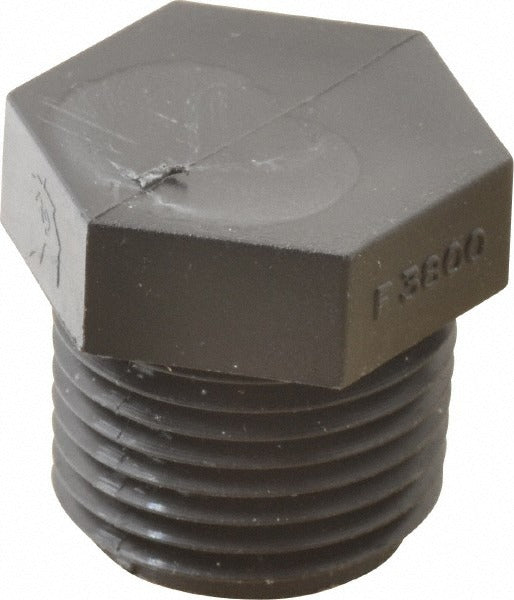 GREEN LEAF Green Leaf F 3800 P 3/8 Inch Polypropylene Pipe Plug Mipt