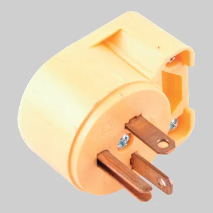 Devco ED4867 Right Angle Electrical Cord Plug 15A 125V