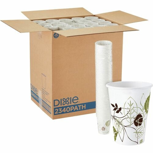 DIXIE Dixie Foods DXE2340PATHCT 10 Oz Paper Hot Cups 1000 Ct