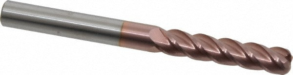 ACCUPRO Accupro 12183293 Corner Radius End Mill 3/8 in 4 Flute Ticn