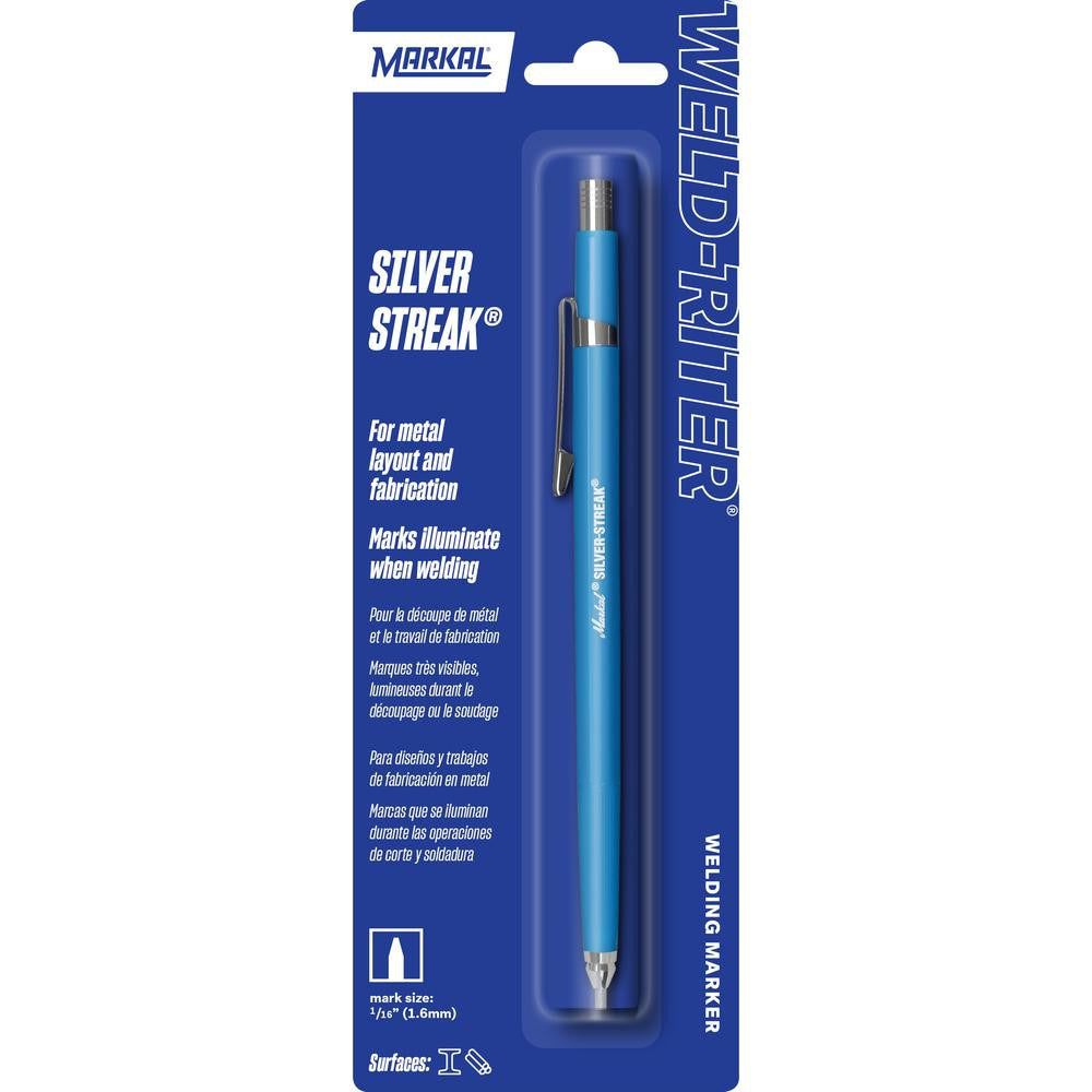 MILWAUKEE Markal 96006 Welders Pencil Metallic Silver