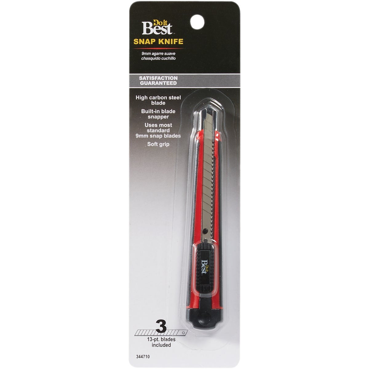 DO IT BEST Do It RK13C-DIB 9mm Snap-off Knife Auto Lock