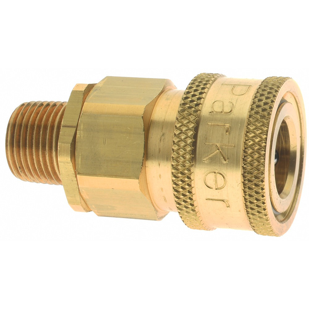 PARKER Parker BVHC6-6M Hydraulic Hose Mpt Fitting 3/8 in 2250 Psi