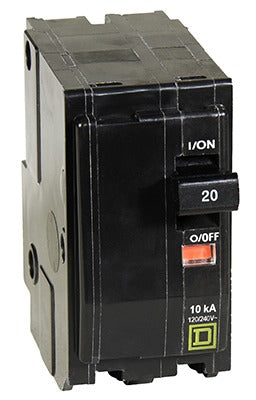 SQUARE D Square D QO220CP 20A Double Pole Circuit Breaker 240V