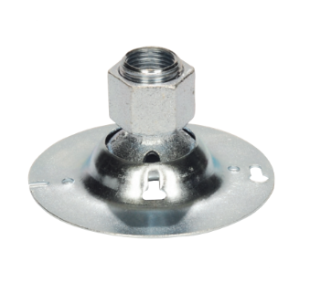 Steel Electric Products SWV-4S Swivel Fixture Hanger 3/4 Inch Zinc Plated Steel/Malleable Iron