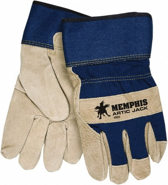MCR SAFETY Mcr Safety 1955M Pigskin Leather Gloves Medium