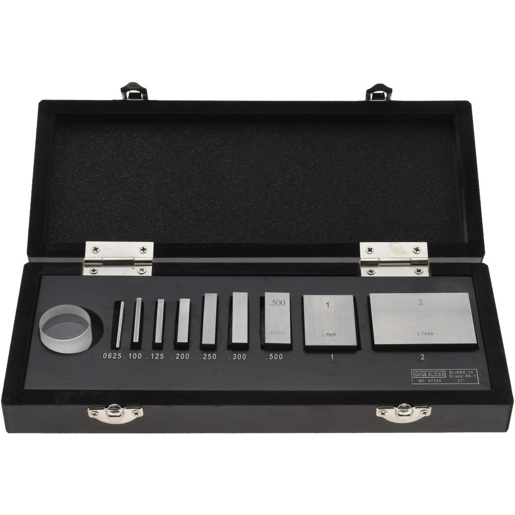 SPIROTHERM Spi 11-345-6 Gage Block Set 9 Pc AS-1 Steel