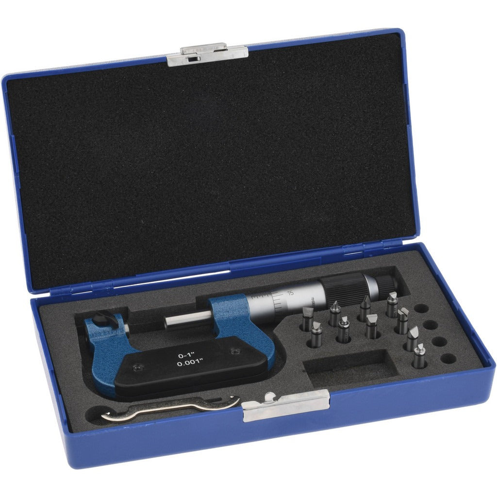 VALUE COLLECTION Value Collection 600-7801 Screw Thread Micrometer 0-1 in