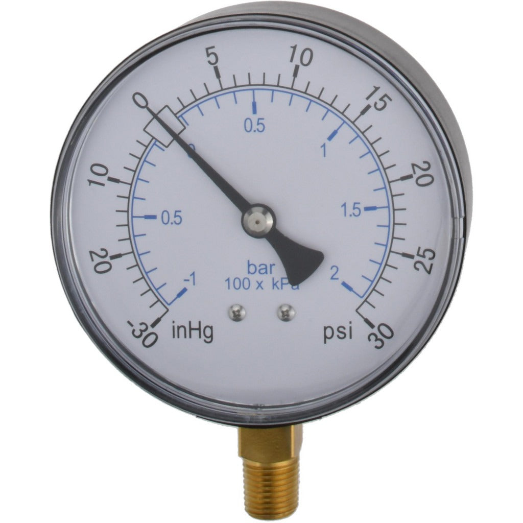 VALUE COLLECTION Value Collection 111CL35V30 Pressure Gauge 30 Psi