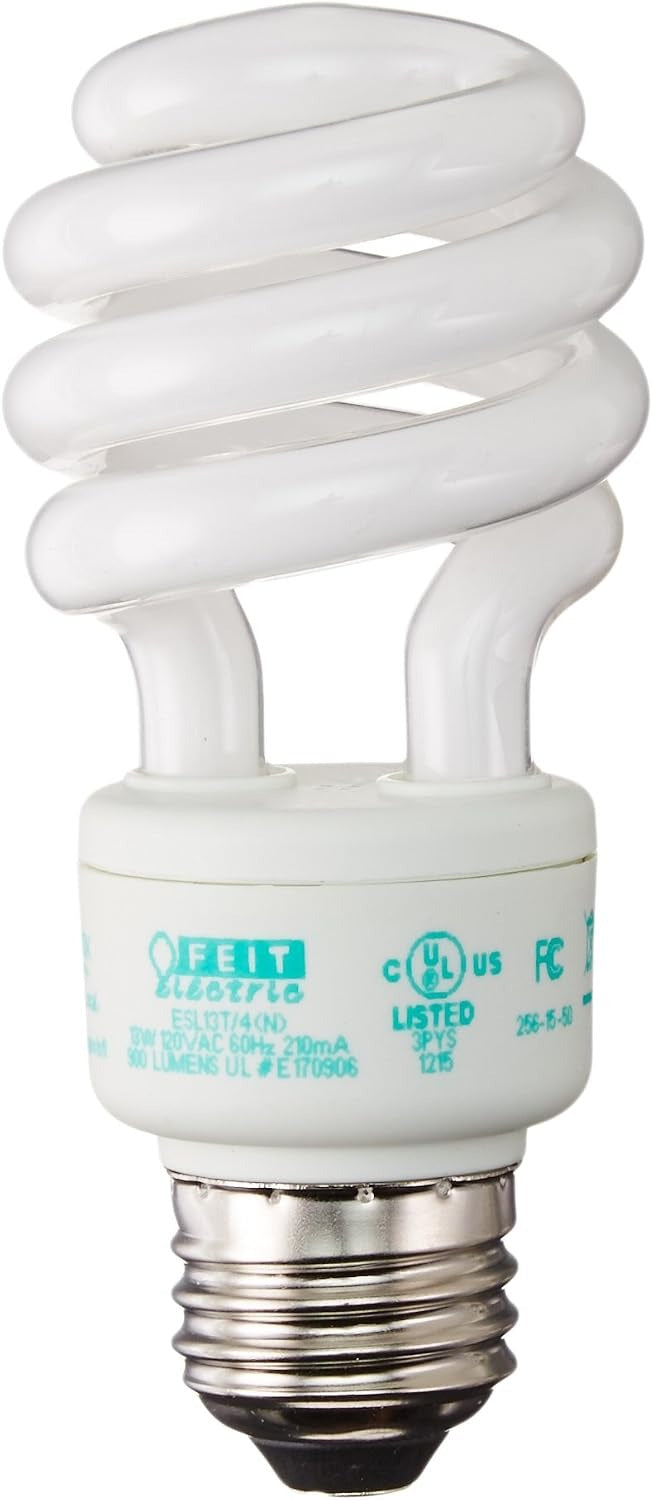 FEIT ELECTRIC Feit Electric ESL13T/4 Cfl Spiral Bulb 13 Watt (4 Pack)
