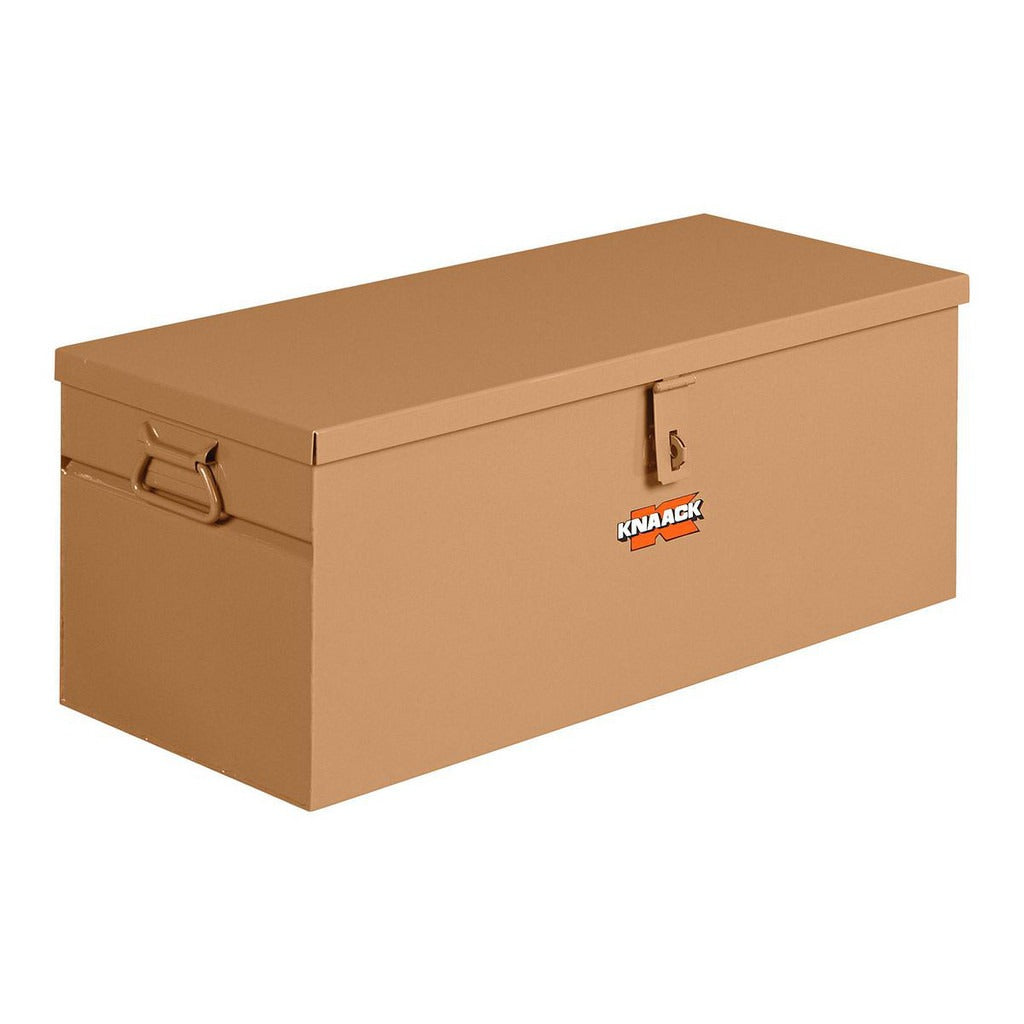KNAACK Knaack 28 Job Site Storage Chest 2.3 Cu Ft Steel Tan