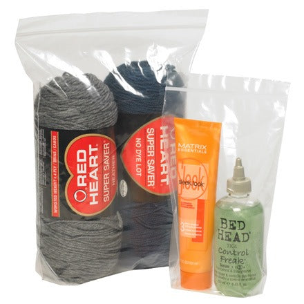 BSC PREFERRED Bsc Preferred PB3938 Gusseted Zipper Poly Bags 1000/case