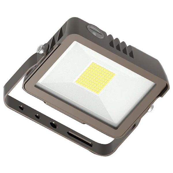 Keystone KT-FLED15-R1A-UNV-8CSB-VDIM Compact 15W General Purpose LED Flood Light Adjustable CCT 30K - 50K