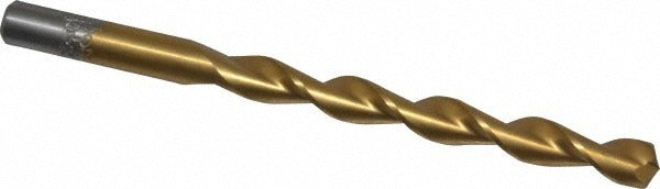 CHICAGO-LATROBE Chicago-latrobe 53914 Jobber Drill Bit 21/64 in Hss Tin