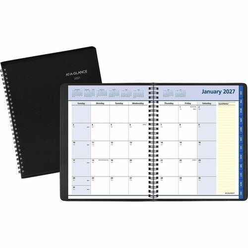 AT-A-GLANCE At-a-glance AAG760805 Monthly Planner Wire Bound
