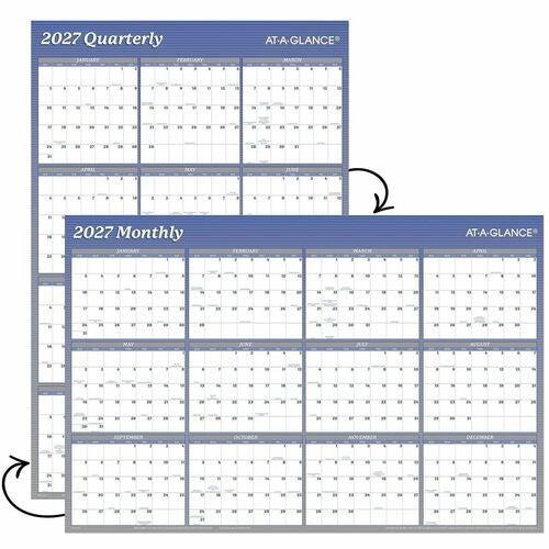 AT-A-GLANCE At-a-glance AAGA1102 Erasable Wall Calendar 36x24