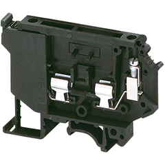 Schneider Electric NSYTRV42SF5 Square D 4 mm 2-Point Black Terminal Block