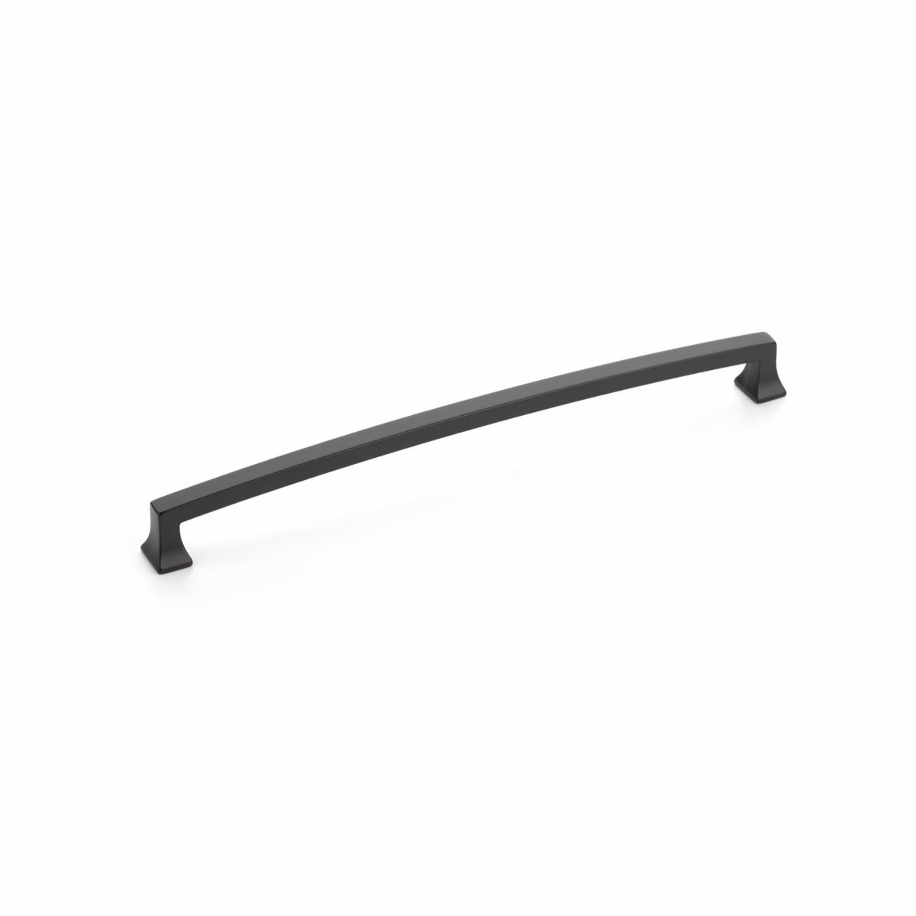 SCHAUB Schaub 528-MB Arched Cabinet Pull 10 in Matte Black