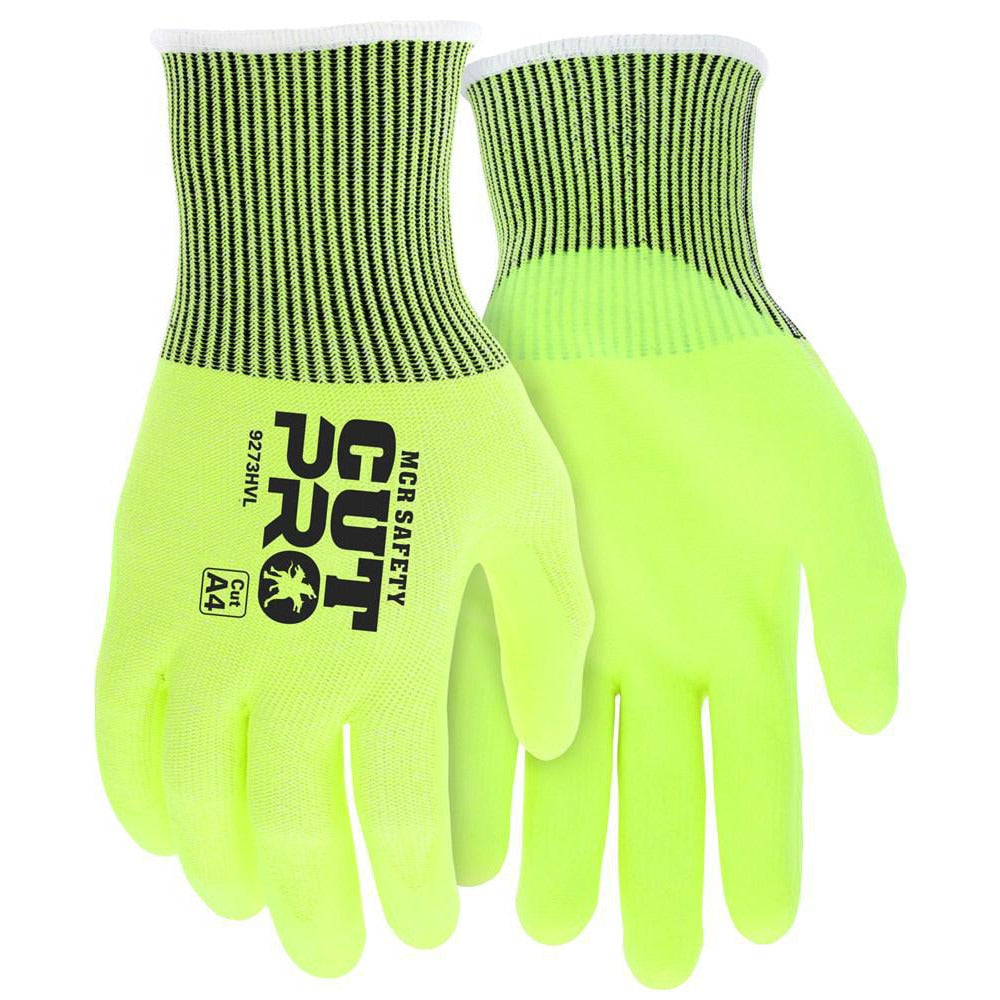 MCR SAFETY Mcr Safety 9273HVXL Ansi A4 Cut Resistant Gloves Xl