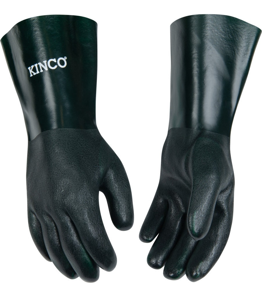 KINCO Kinco 7184G-L PVC Coated Sandy Finish Glove 14 in Gauntlet (L)