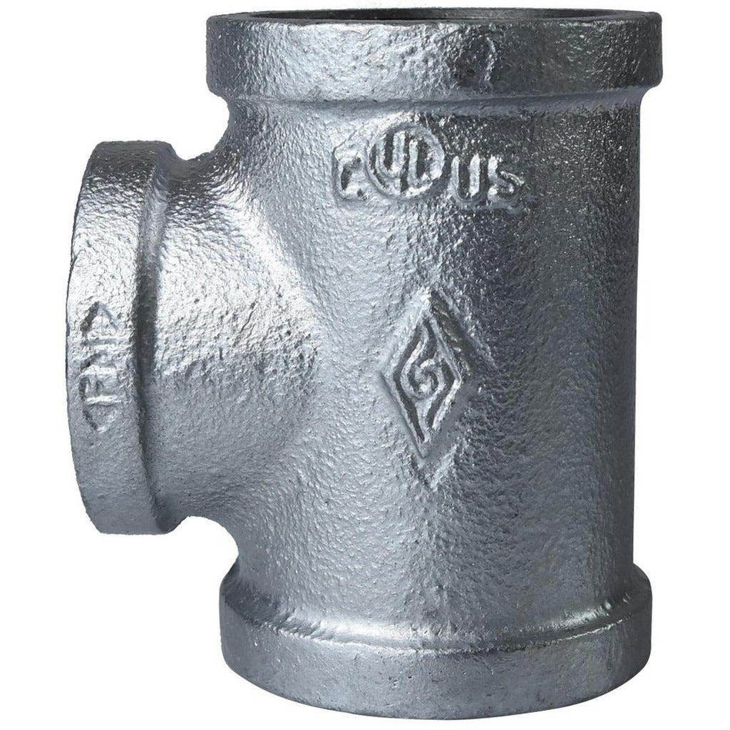 VALUE COLLECTION Value Collection MDG130 40-5 Malleable Iron Pipe Tee 1-1/2 in